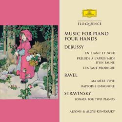 Eloquence Debussy, Stravinsky, Ravel: Piano Music for Four Hands, CD, Physical media, Adult, 1 discs, CLAUDE DEBUSSY En blanc ...