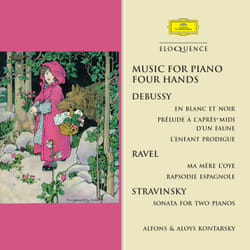 Eloquence Debussy, Stravinsky, Ravel: Piano Music for Four Hands CD