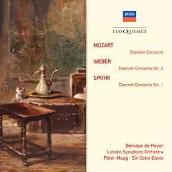 Eloquence Mozart, Weber, Spohr: Clarinet Concertos, CD, Physical media, Adult, 1 discs, WOLFGANG AMADEUS MOZART Clarinet Conc ...
