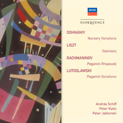 Eloquence Dohnanyi: Nursery Variations; Liszt: Totentanz; Rachmaninov: Paganini Rhapsody; Lutoslawski: Paganini Variations, C ...