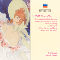 Eloquence Strauss Waltz Gala, CD, Physical media, Adult, 1 discs, JOHANN STRAUSS II On the beautiful Blue Danube Tales from t ...