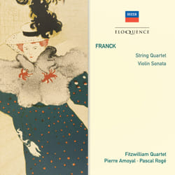 Eloquence Franck: String Quartet; Violin Sonata CD