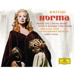 Deutsche Grammophon Vincenzo Bellini Classic Beverly Sills, Shirley Verrett, Enrico di Giuseppe, Paul Plishka, John Alldis Choir, New Philharmonia Orchestra, James Levine