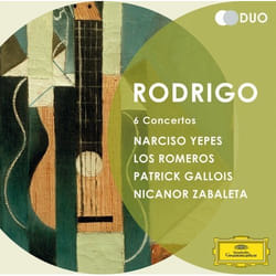 Deutsche Grammophon Joaquín Rodrigo Classic Narciso Yepes, Los Romeros, Patrick Gallois, Nicanor Zabaleta a.o.