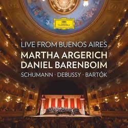 Deutsche Grammophon Martha Argerich · Daniel Barenboim, Live From Buenos Aires, Classic, Martha Argerich, Daniel Barenboim, P ...