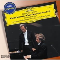 Deutsche Grammophon Frédéric Chopin Classic Krystian Zimerman, Los Angeles Philharmonic Orchestra, Carlo Maria Giulini