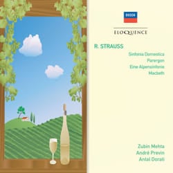 Eloquence Strauss: Sinfonia Domestica; Parergon; Eine Alpensinfonie; Macbeth CD