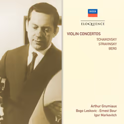 Eloquence Tchaikovsky; Stravinsky; Berg: Violin Concertos, CD, Physical media, Adult, 1 discs, ALBAN BERG Violin Concerto ‘To ...