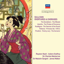 Eloquence Sullivan: Overtures & Choruses CD