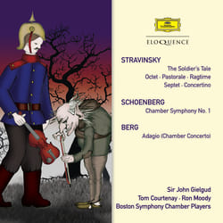 Eloquence Stravinsky: Soldiers Tale; Berg: Adagio; Schoenberg: Chamber Symphony No. 1 CD