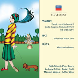 Eloquence Walton: Façade; Bax: Coronation March; Bliss: Welcome the Queen CD