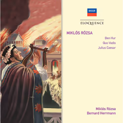 Eloquence Rózsa: Ben Hur; Quo Vadis; Julius Caesar, CD, Physical media, Adult, 2 discs, MIKLÓS RÓZSA CD1 Ben Hur National Phi ...