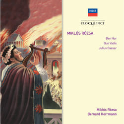 Eloquence Rózsa: Ben Hur; Quo Vadis; Julius Caesar CD