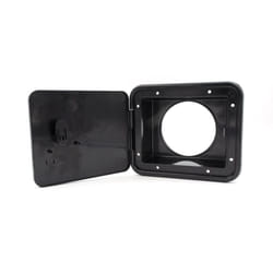 SEWER HOSE/STORAGE HATCH  THUMB  BK