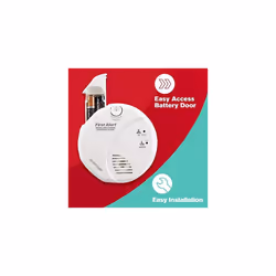 First Alert SCO5 Combination Optical Smoke Alarm & Carbon Monoxide Detector, AA Battery Powered