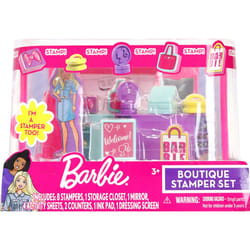 Barbie Boutique Stamp Set - Creative Stamps for Kids to Explore Imagination and Design  Kid-Friendly Stamp Kit for Arts and Crafts Fun  Featuring Fash