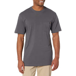 Dickies mens Short Sleeve Pocket fashion t shirts  charcoal  3X-Large US