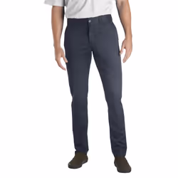 Dickies mens Skinny Straight-fit work utility pants Dark Navy 36W x