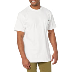 Dickies mens Short-sleeve Pocket T-shirt fashion t shirts  White  3X Tall US