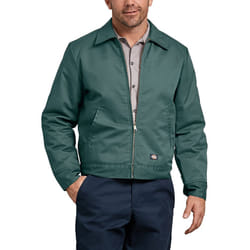Dickies Mens Insulated Eisenhower Front-Zip Jacket Lincoln green MediumRegular Lincoln green MediumRegular