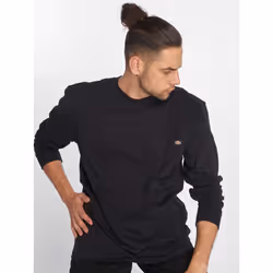 Dickies mens Big & Tall Long-sleeve Heavyweight Crew-neck T-shirt work utility t shirts  Black  XX-Large Tall US