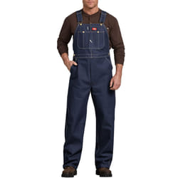Dickies mens Bib overalls and coveralls workwear apparel  Indigo Rigid  44W x 32L US