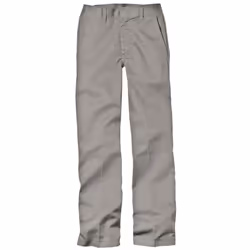 Dickies Little Boys' Classic Flat Front Pant Silver 6 Regular