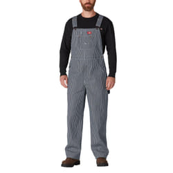 Dickies Men's Bib Overall  Hickory Stripe  40X32