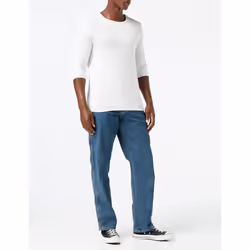 Dickies Men's Relaxed Straight Fit Carpenter Jean  Tinted Heritage Kha