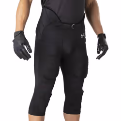 Under Armour Intergrated Football Pants Padded Football Girdle Gameday Football Pants Youth & Adults Sizes Black Youth - ...