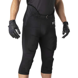 Under Armour Intergrated Football Pants  Padded Football Girdle  Gameday Football Pants  Youth & Adults Sizes  Black  Youth - Small  UA900