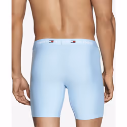Tommy Hilfiger Men's Micro Classic Boxer Brief  Blue Multi (3 Pack)  X