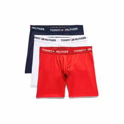 Tommy Hilfiger mens Everyday Micro Multipack Boxer Briefs Mahogany (M