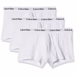 Calvin Klein Men's Cotton Stretch 3-Pack Low Rise Trunk