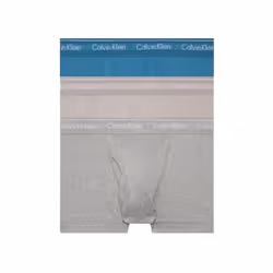 Calvin Klein Men's Cotton Classics 3-Pack Trunk  Tapestry Teal  Dove