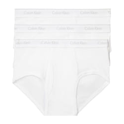 Calvin Klein Men's Cotton Classics 3-Pack Brief  3 White  X-Large