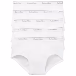 Calvin Klein Men's Cotton Classics 5-Pack Brief  5 White  X-Large