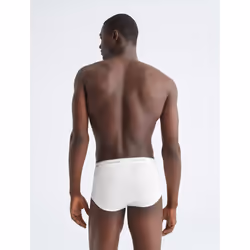 Calvin Klein Men's Cotton Classics 5-Pack Brief  5 White  X-Large