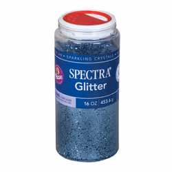 Spectra Arts & Crafts Glitter Sky Blue 16 oz. 1 Jar
