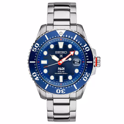 SEIKO Prospex PADI Special Edition Solar Diver SS Watch