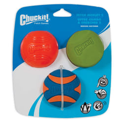 Chuckit! Fetch Medley 2 Pet Toy Balls, Medium