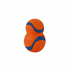 Chuckit! Ultra Tumbler Rubber High Bounce Erratic Dog Ball For Land & Water Launcher Compatible Toy, Blue