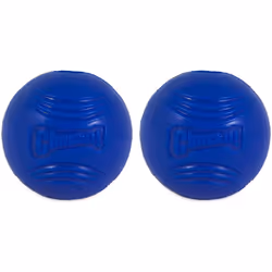 Chuckit! Crunch Ball Crackle Sound Dog Toy Launcher Compatible, 2 Pack, Medium