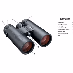 Bushnell 12x50mm Engage Roof Prism ED FMC UWB Black Binocular - Additional view 6