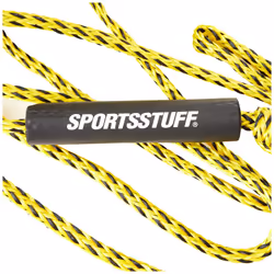 SportsStuff 4K Towable Rope with Rope Caddy  1-4 Rider Tow Rope for Towable Tubes