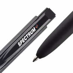 uni-ball Spectrum Retractable Gel Pen 12 Pack in Black with 0.7mm Medium Point Pen Tips  Uni-Super Ink is Smooth  Vibrant  and Protects Agai