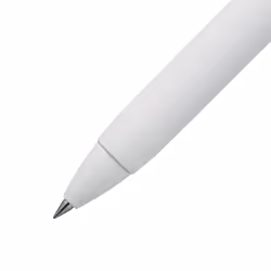 Uni-Ball One Retractable Gel Pens  Micro Point  0.5 mm  White Barrel  Black/Blue Ink  Pack Of 5 Pens