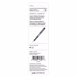 Uniball Jetstream Ballpoint Pen Refills  1.0mm Bold Point  Black Ink  6 Refills