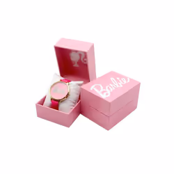 Barbie 869697 Barbie Logo Watch with Silicone Band