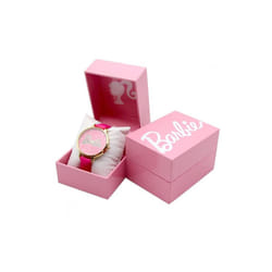 Barbie 869697 Barbie Logo Watch with Silicone Band